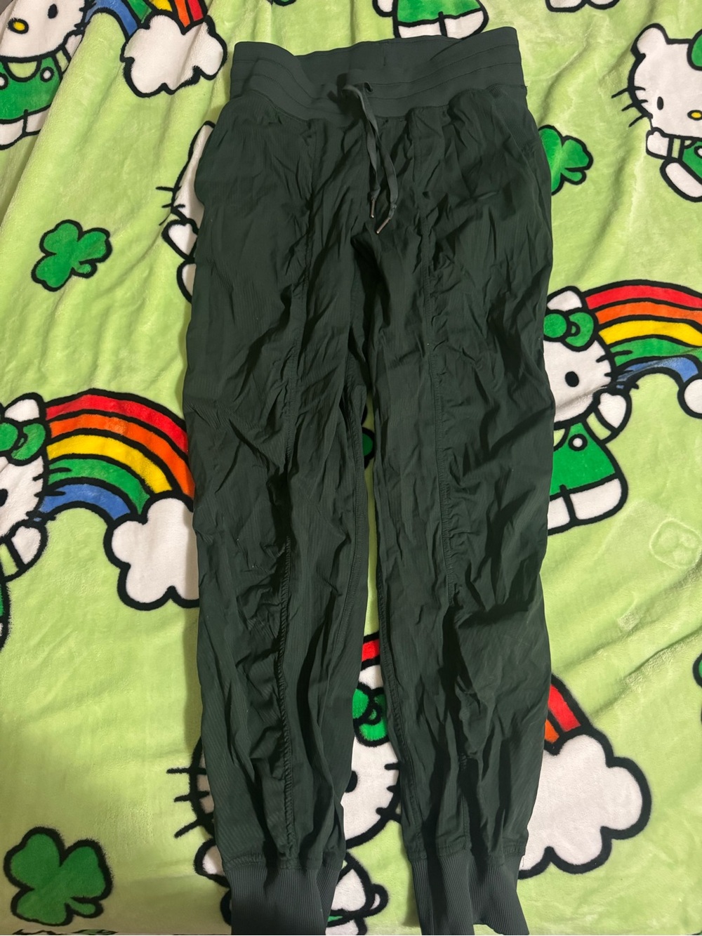 Dark Green Jogger Pants